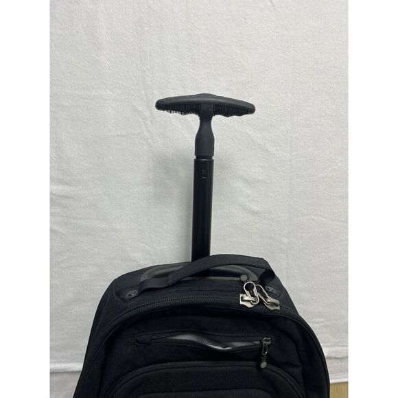 PATAGONIA MLC Wheelie ROLLER Carry-on Bag LUGGAGE Converts to Backpack Black - Picture 10 of 10